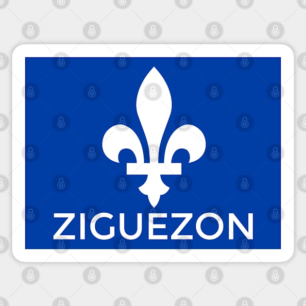 Ziguezon Sticker by Lakeric